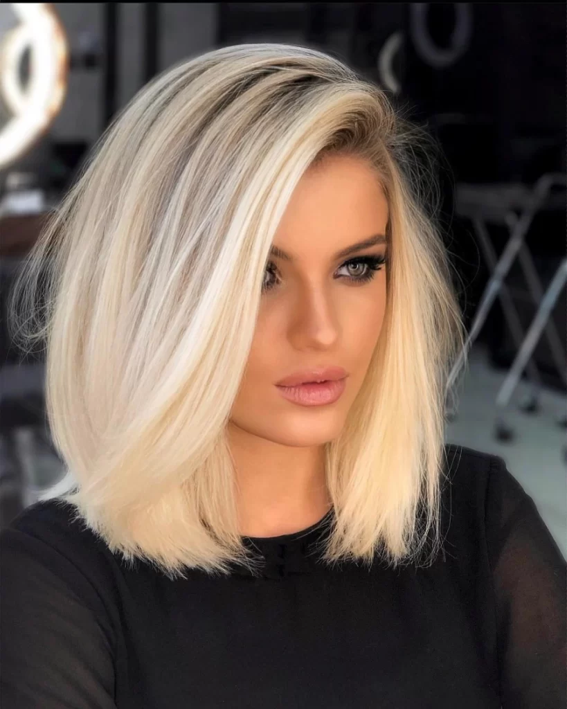 16 Long Stacked Haircut For a Sexy Style - Inspired Beauty