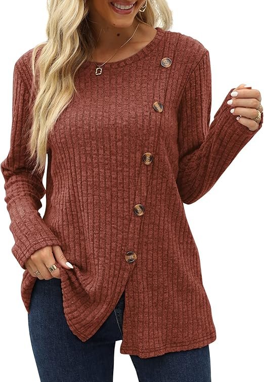 we love this long tunic sweater