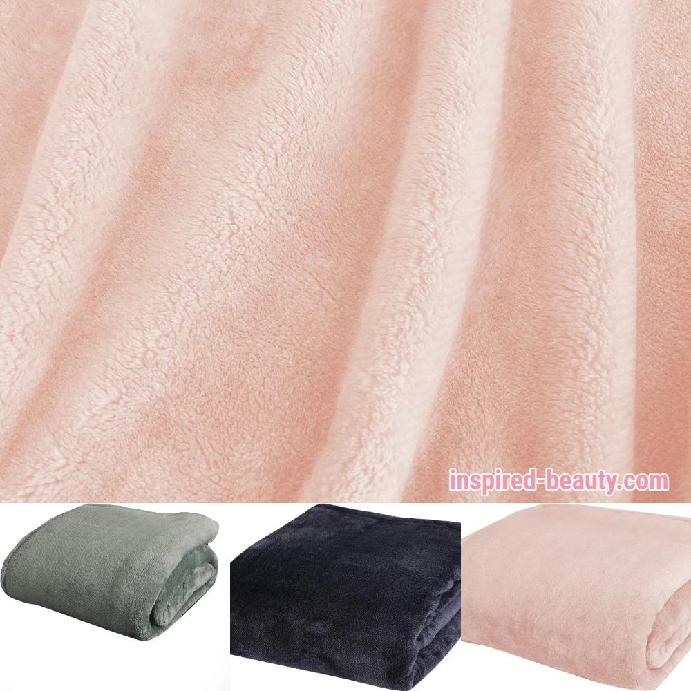 Super Soft Premium Luxury Polyester Throw for Bed or Couch