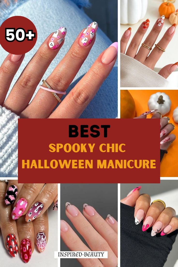 50 Cute And Creepy Halloween Nails Inspired Beauty