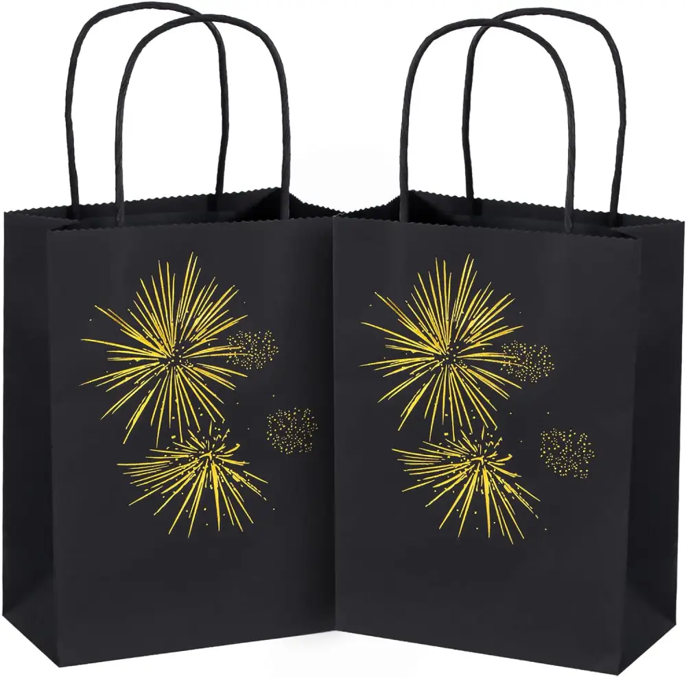 Black Paper Bags