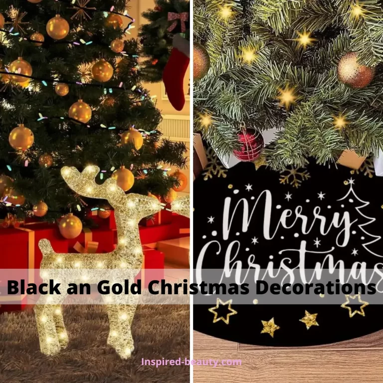 Best Ideas for Black and Gold Christmas Decorations