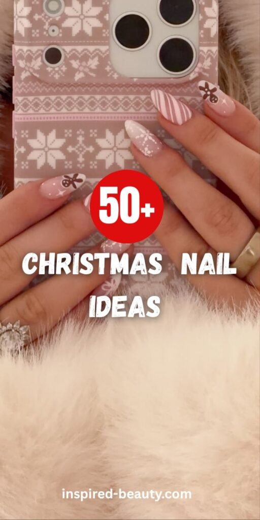 50 festive holiday nail designs for christmas
