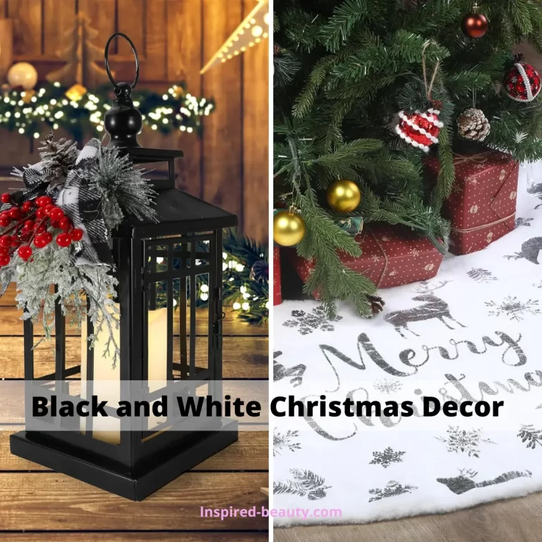 Best Modern Black and White Christmas Decor Ideas