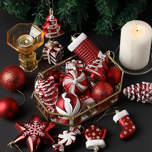 Christmas Ball Ornaments Set