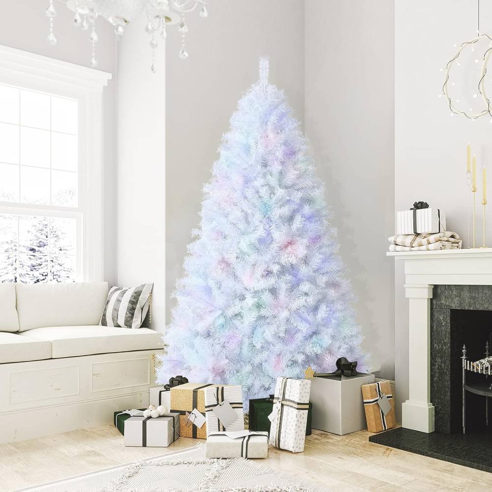 White Christmas Tree Realistic Lush Xmas Tree