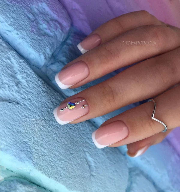 Micro french tip