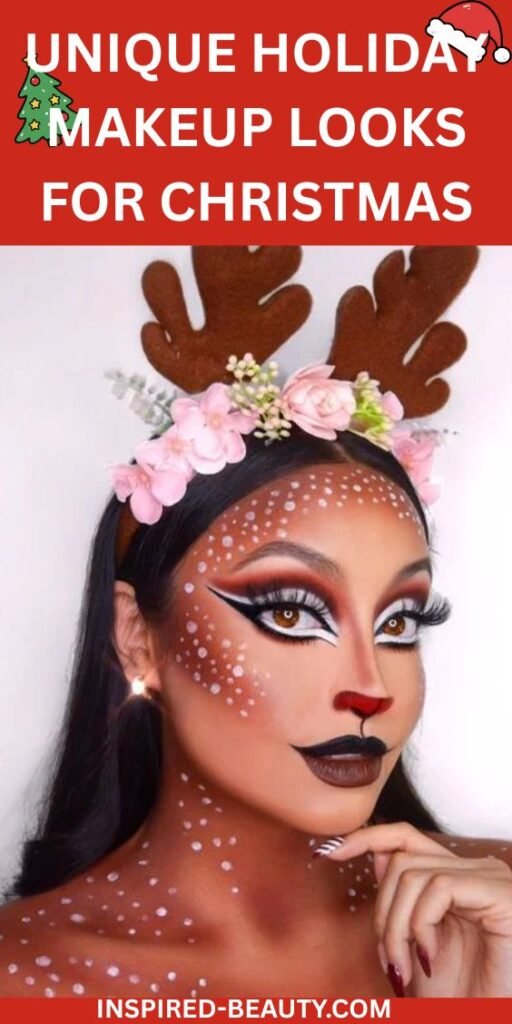 Unique Holiday Makeup Looks for Christmas