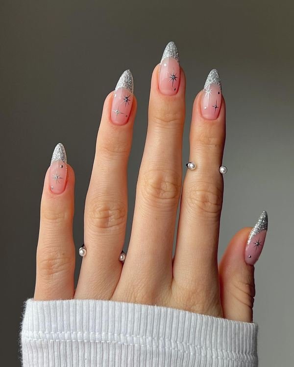 silver tip winter nail