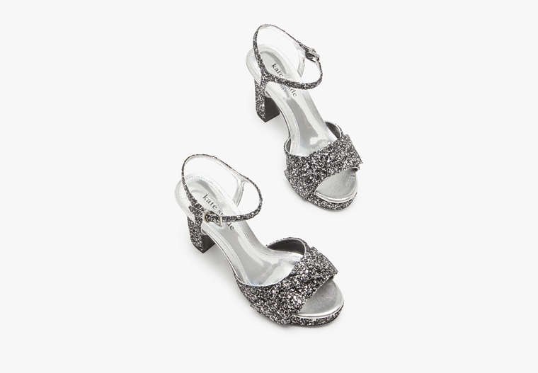 Shop Kate Of Spade Glittery platform sandals