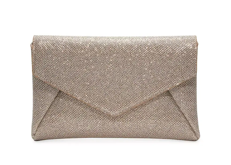 Shimmering metallic envelope clutch: Mini Envelope Clutch