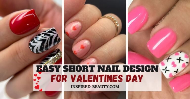 22 Valentine’s Day Nail Designs for Short Nails 2024