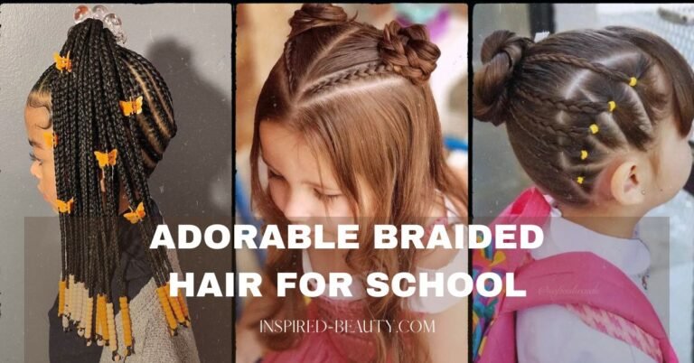 17 Braided Back to School Hairstyles Girls