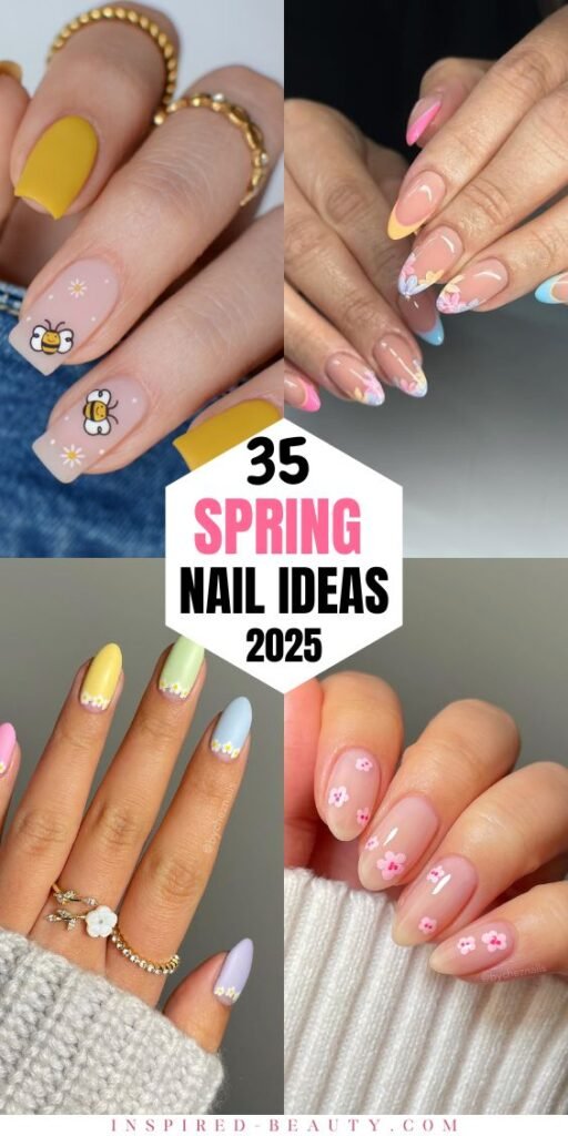 spring nail ideas 2025 