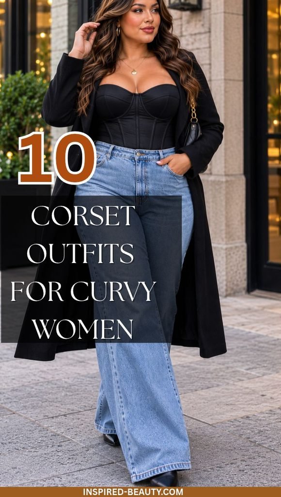 corset outfit for curvy women
