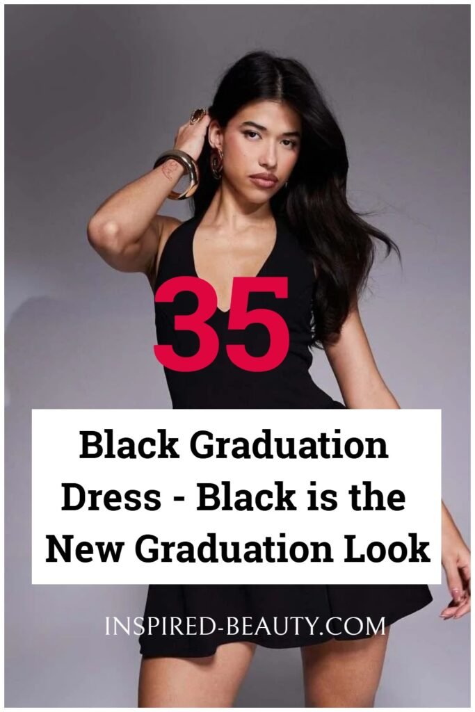 Black Graduation Dress - Black is the New Graduation