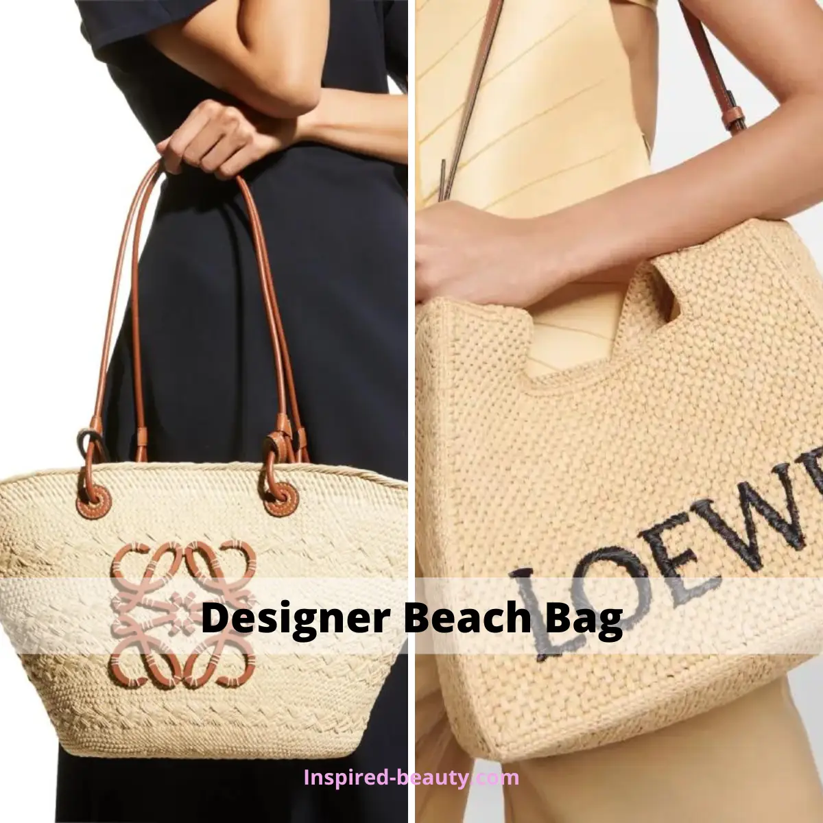 10 Designer Beach Bag Chic Vacation Style Guide - Inspired Beauty