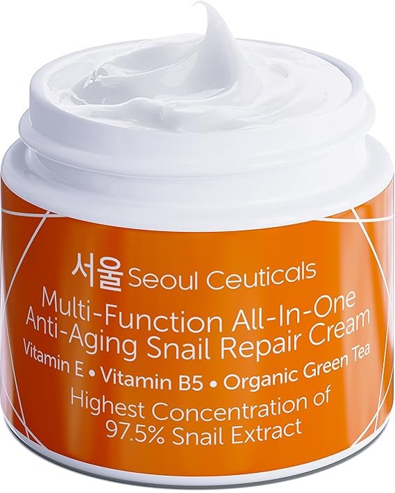 Korean Skin Care 97.5% Snail Mucin Moisturizer Cream