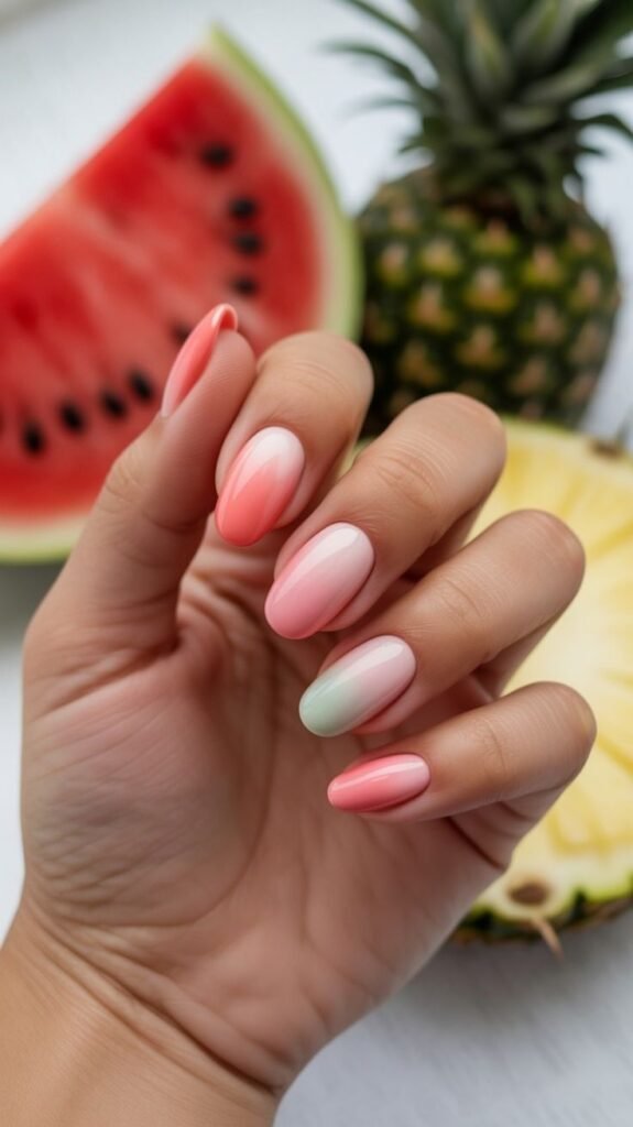 Watermelon Nails: A Fresh and Fun Summer Trend