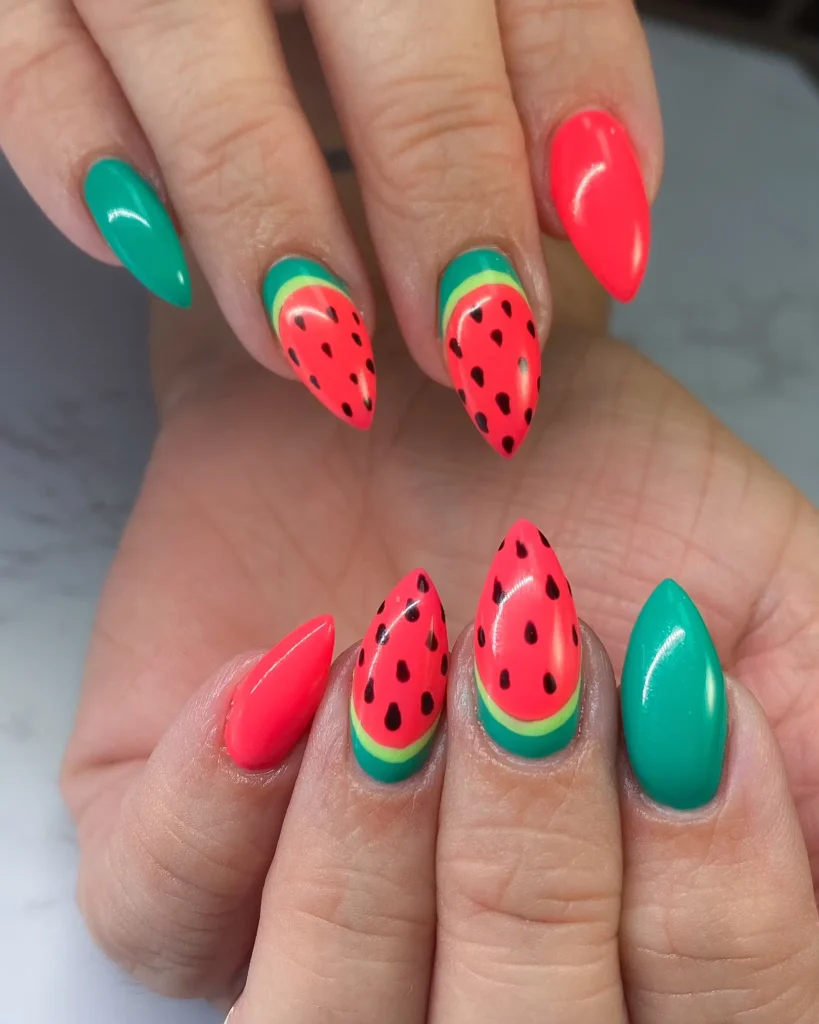 Perfect design Red, green and Yellow Watermelon 