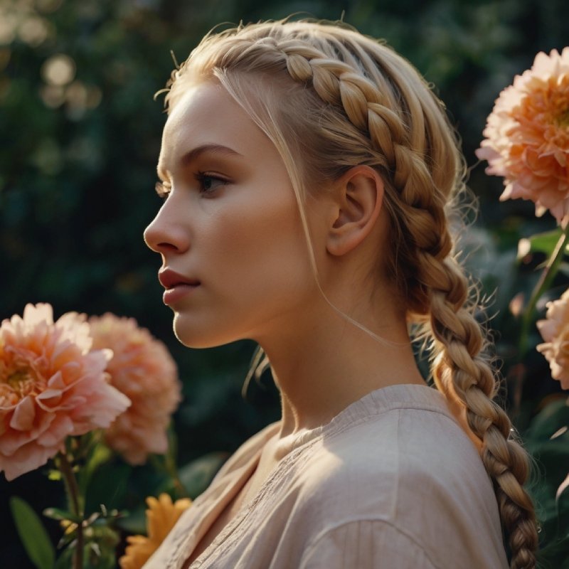 Double French Braids