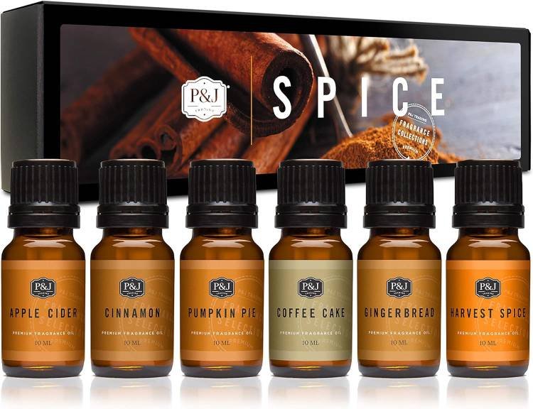 Trading Spice Set of 6 Premium Grade Fragrance Oils