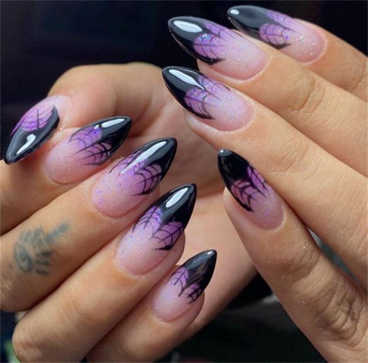 Spider Web Nails