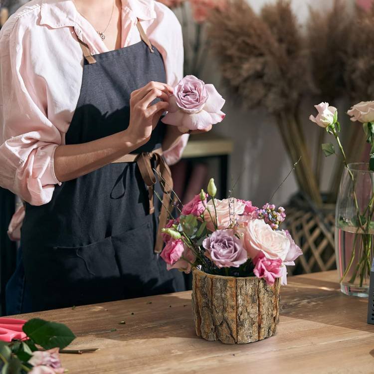 Wooden Flower Pots