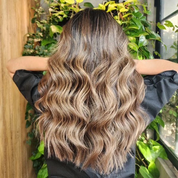 Caramel Brown Balayage