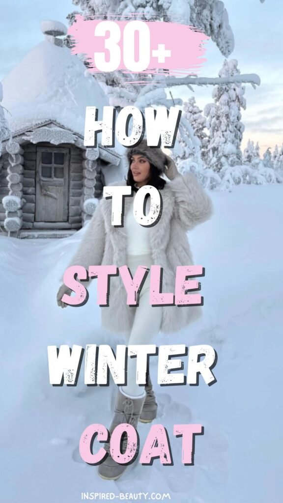 how to style winter coats