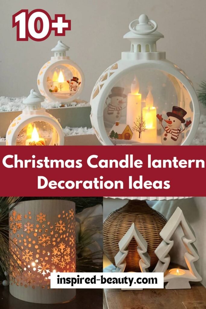 10 Christmas Candle Lantern Ideas - Decorate for Xmas with Candle Lights