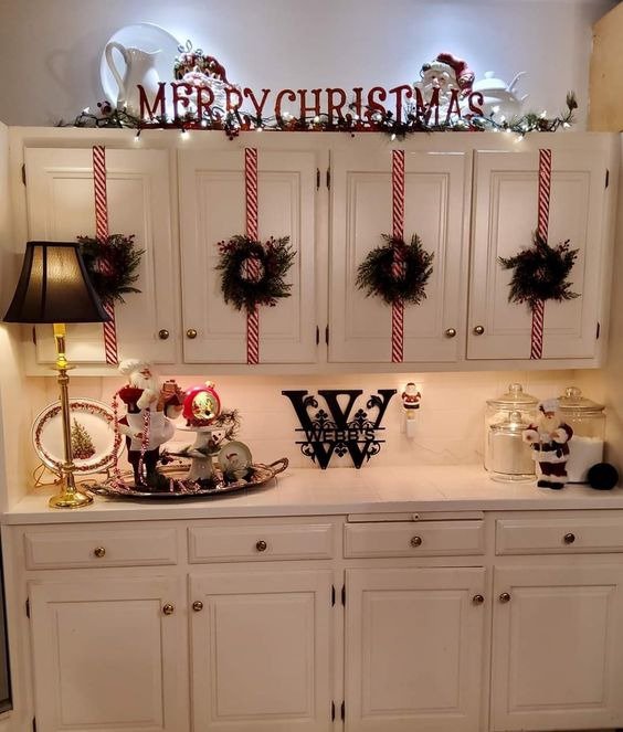 Merry Christmas sign Kicthen decor idea