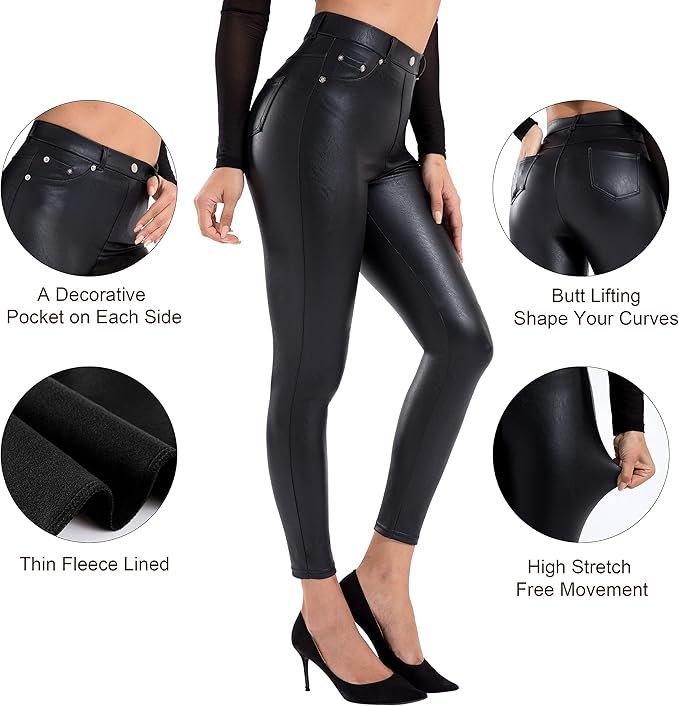 Faux Leather Leggings