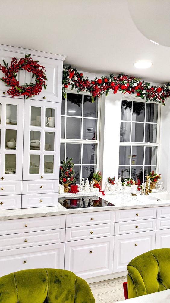 Christmas kitchen decor