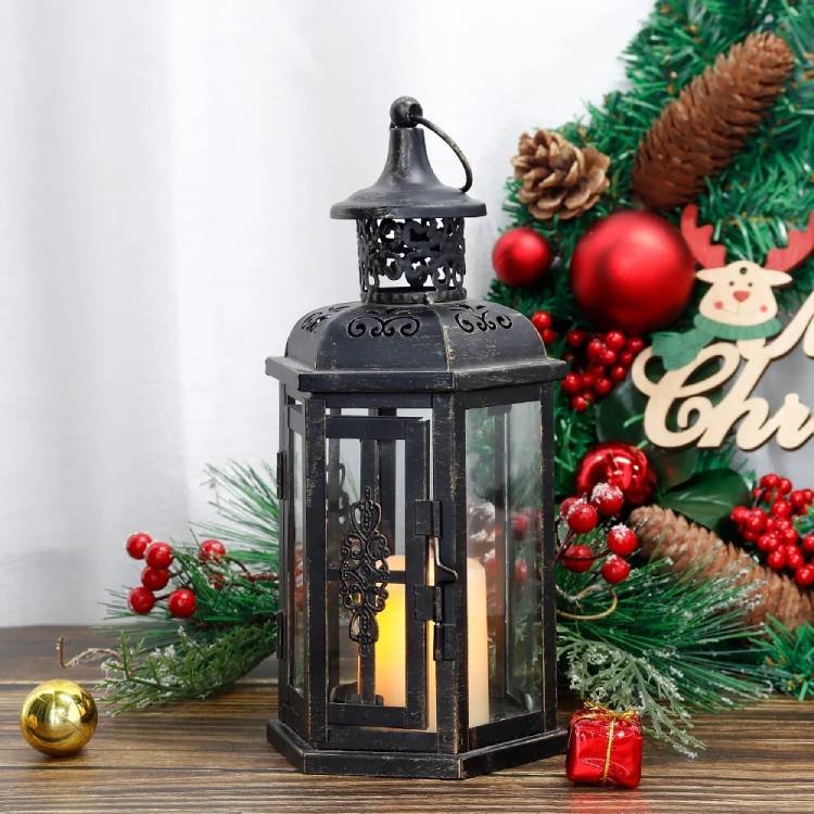 Metal Candle Lantern