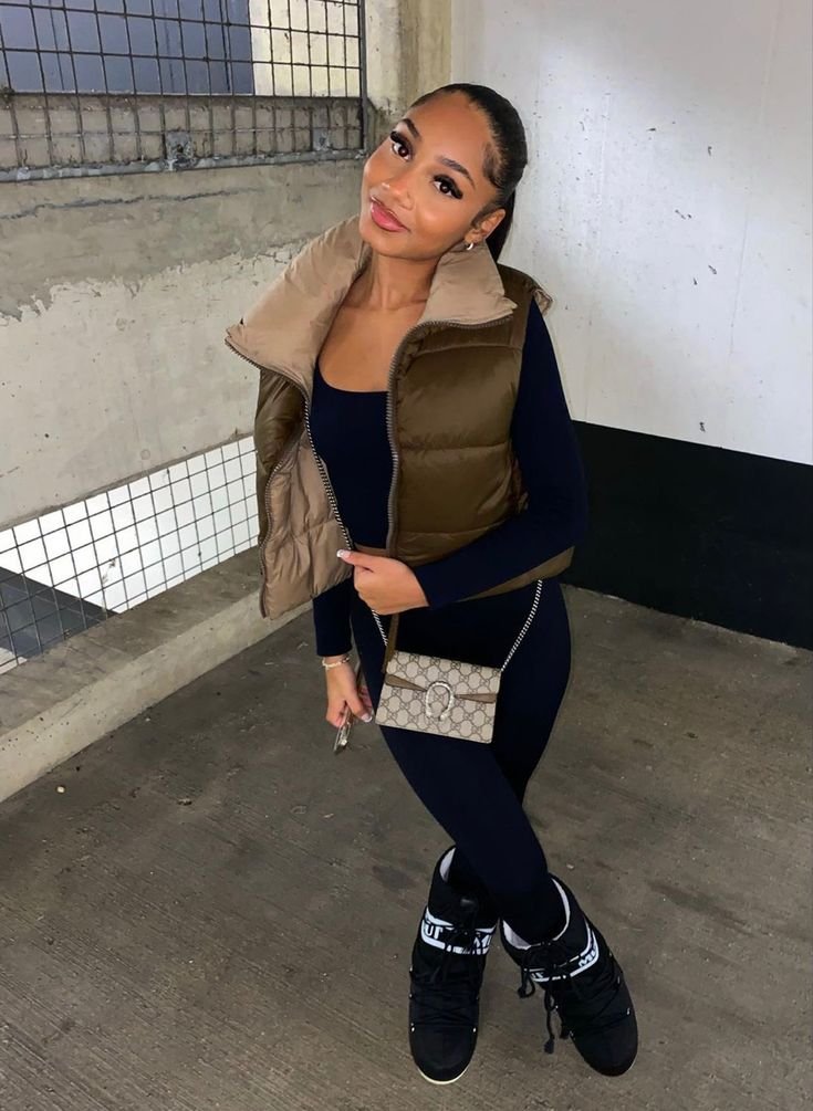 30+ Winter Jacket Outfits Black Women