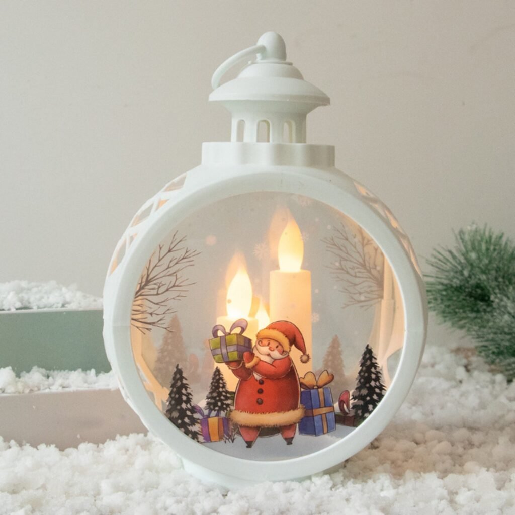 Xmas LED Candle Lantern Decorative