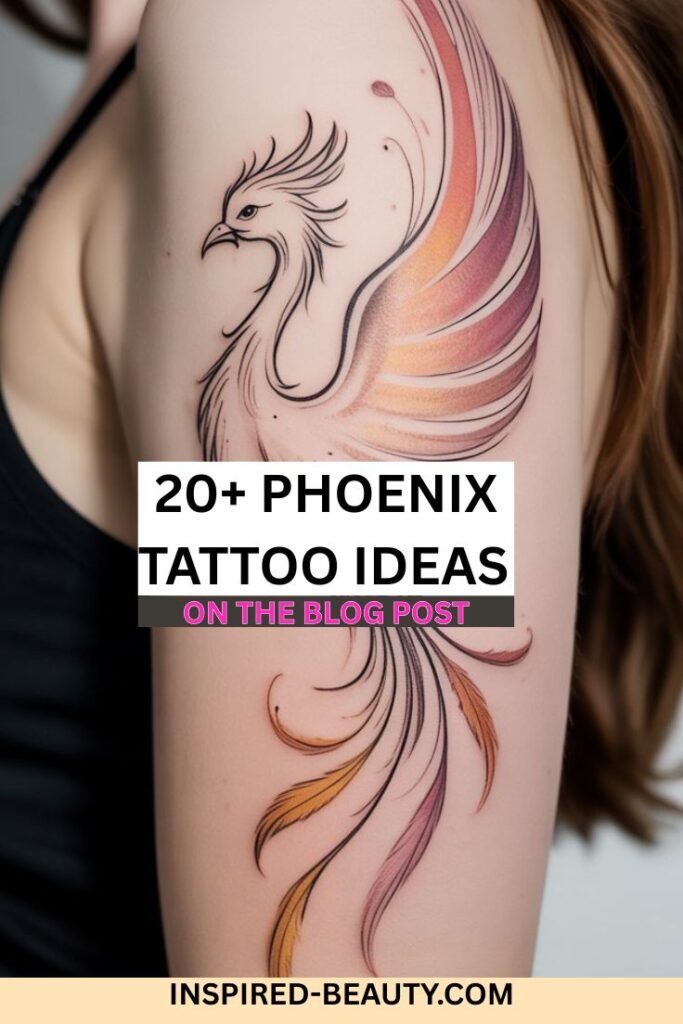 20 best Phoenix Tattoo Ideas for Women
