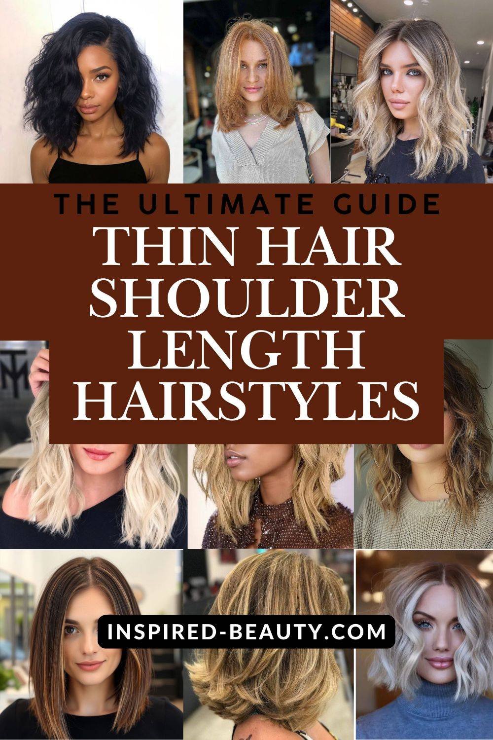 Thin Hair Shoulder Length Hairstyles - The Ultimate Guide