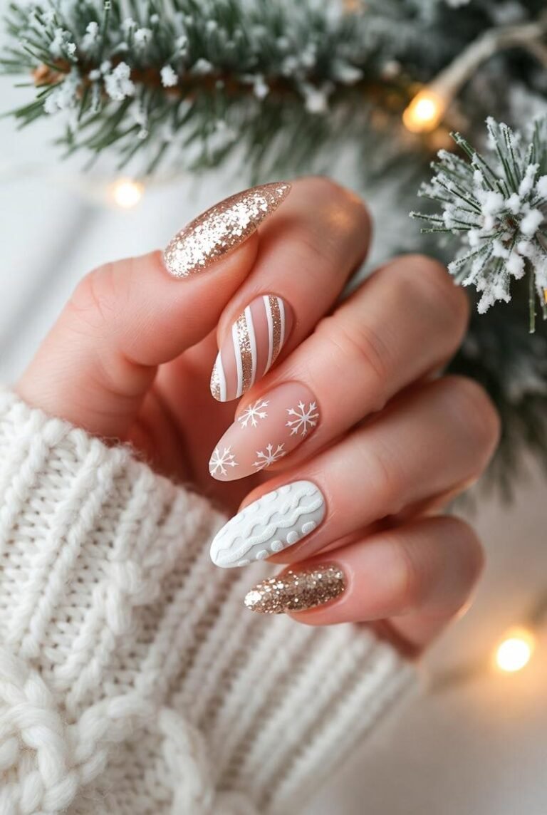 January winter nail ideas