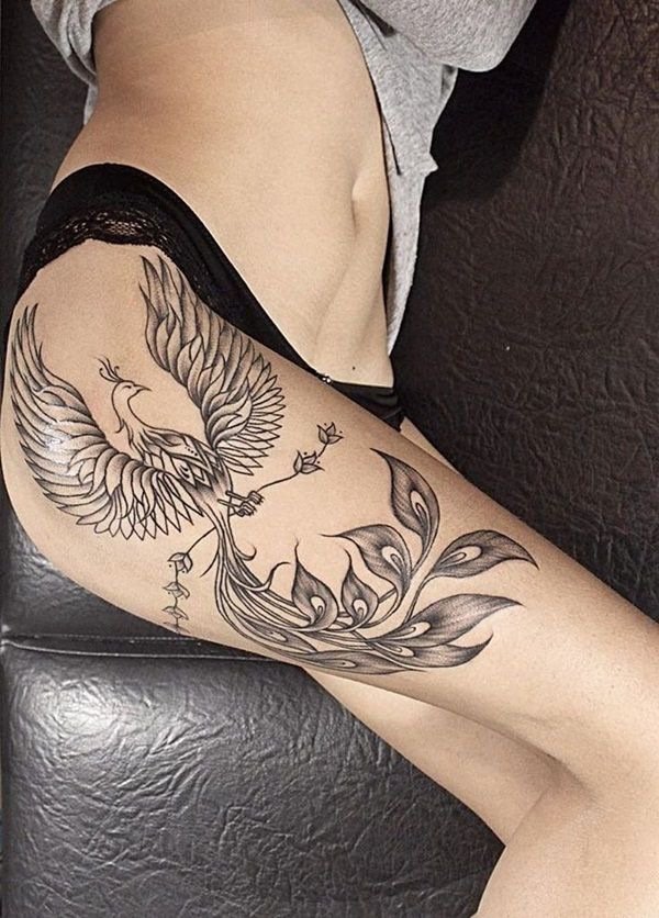 Thigh Tattoo