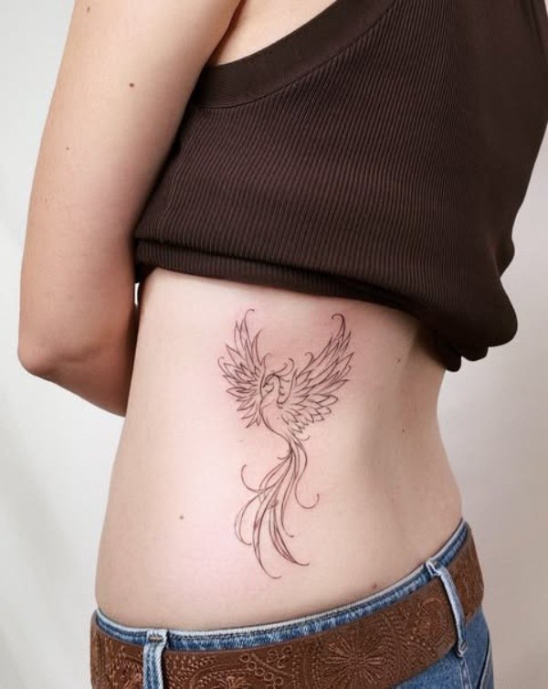 Lower Back Small Phoenix