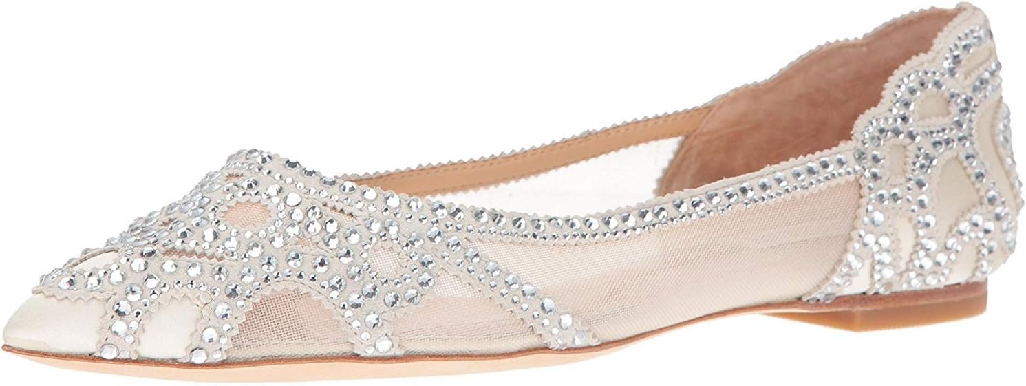 Badgley Mischka Women's Gigi Pointed Toe Flat