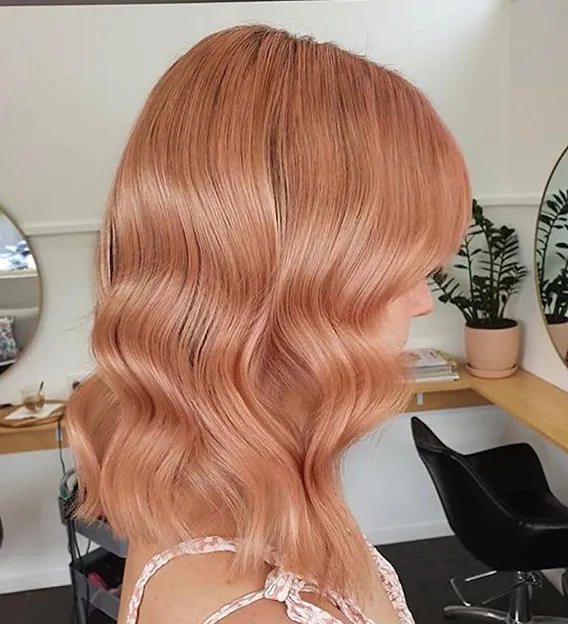 Spring Hair Color Strawberry blonde