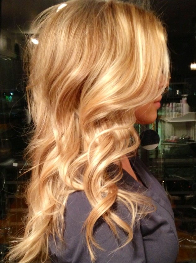 Spring Hair Color Golden blonde