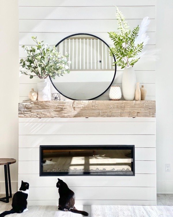 Spring Mantel Decor Ideas