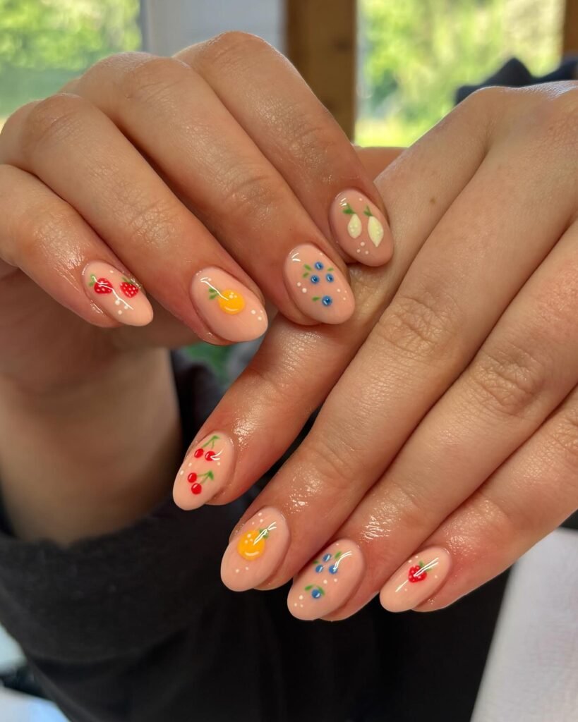24 Summer Fruit Nails Design