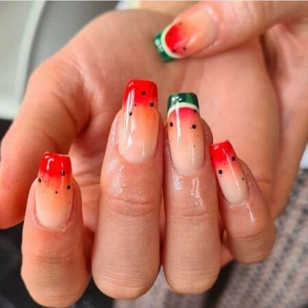 24 Summer Fruit Nails Design