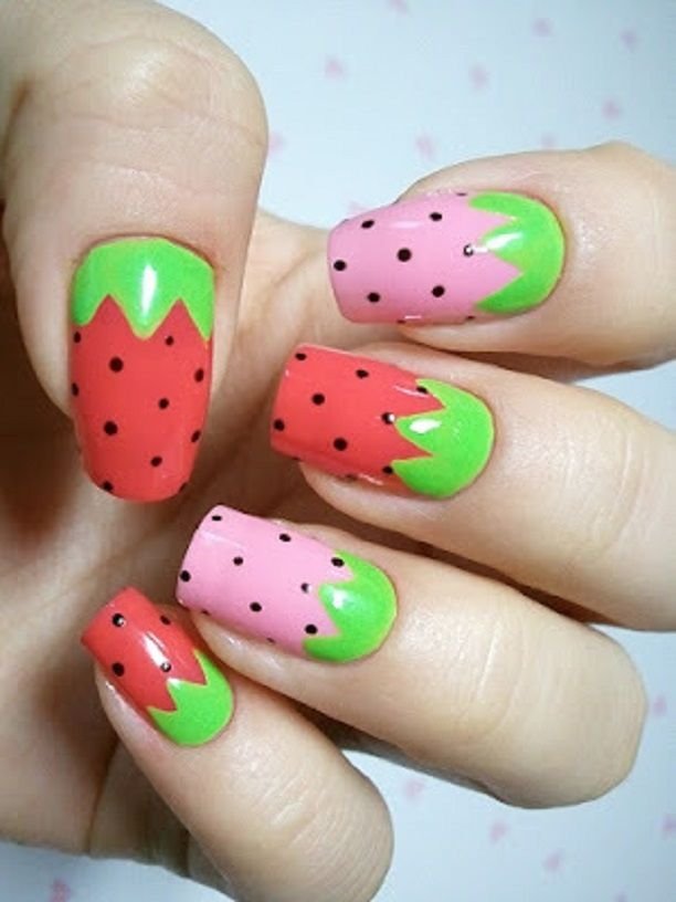 24 Summer Fruit Nails Design