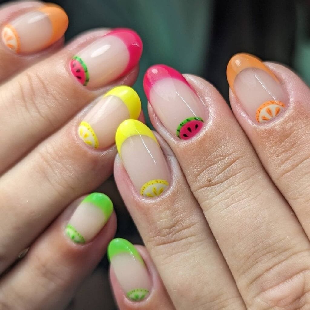 24 Summer Fruit Nails Design